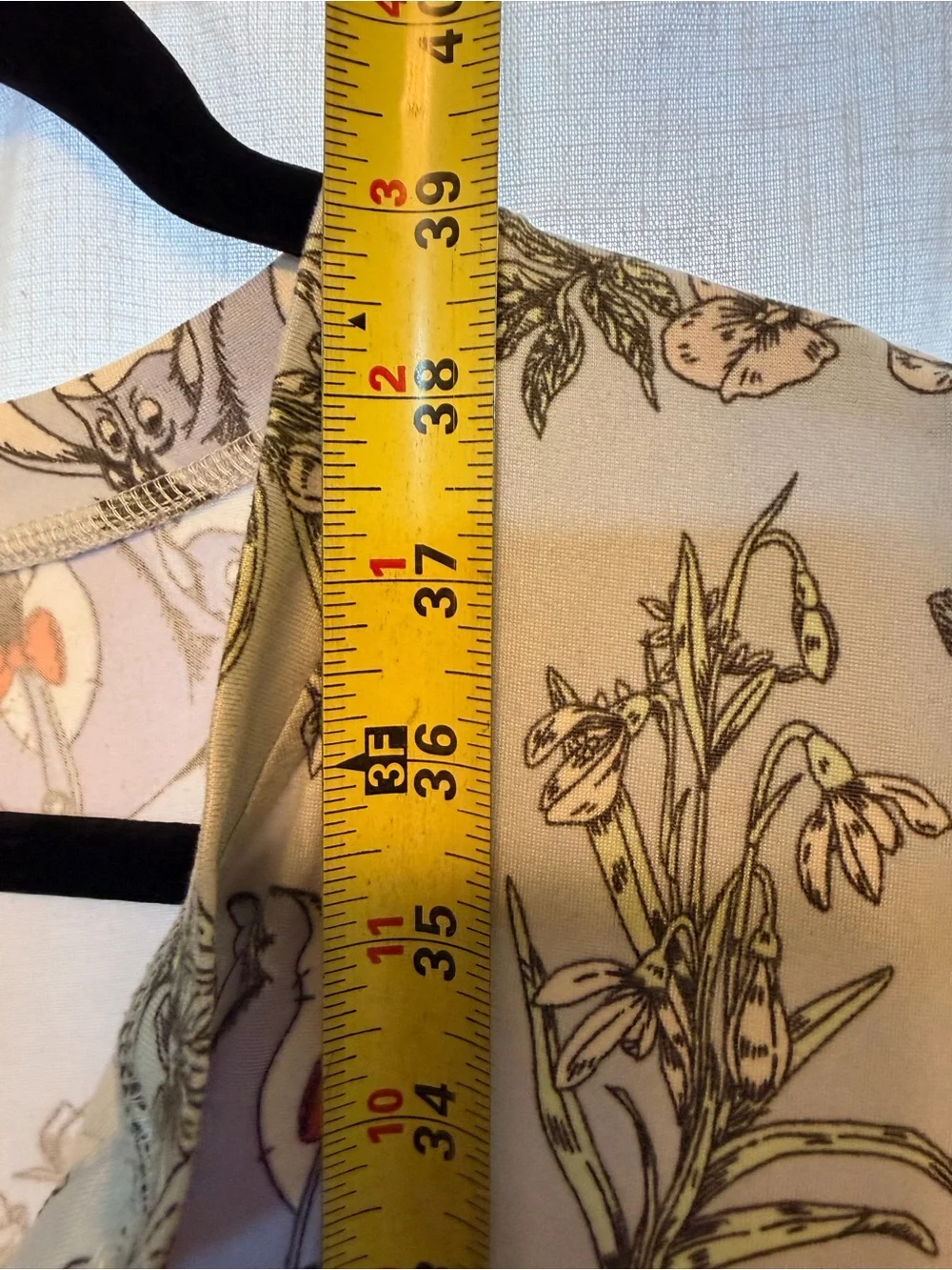 Disney Winnie the Pooh Floral PJ Dress – Size Medium - Picture 9 of 9